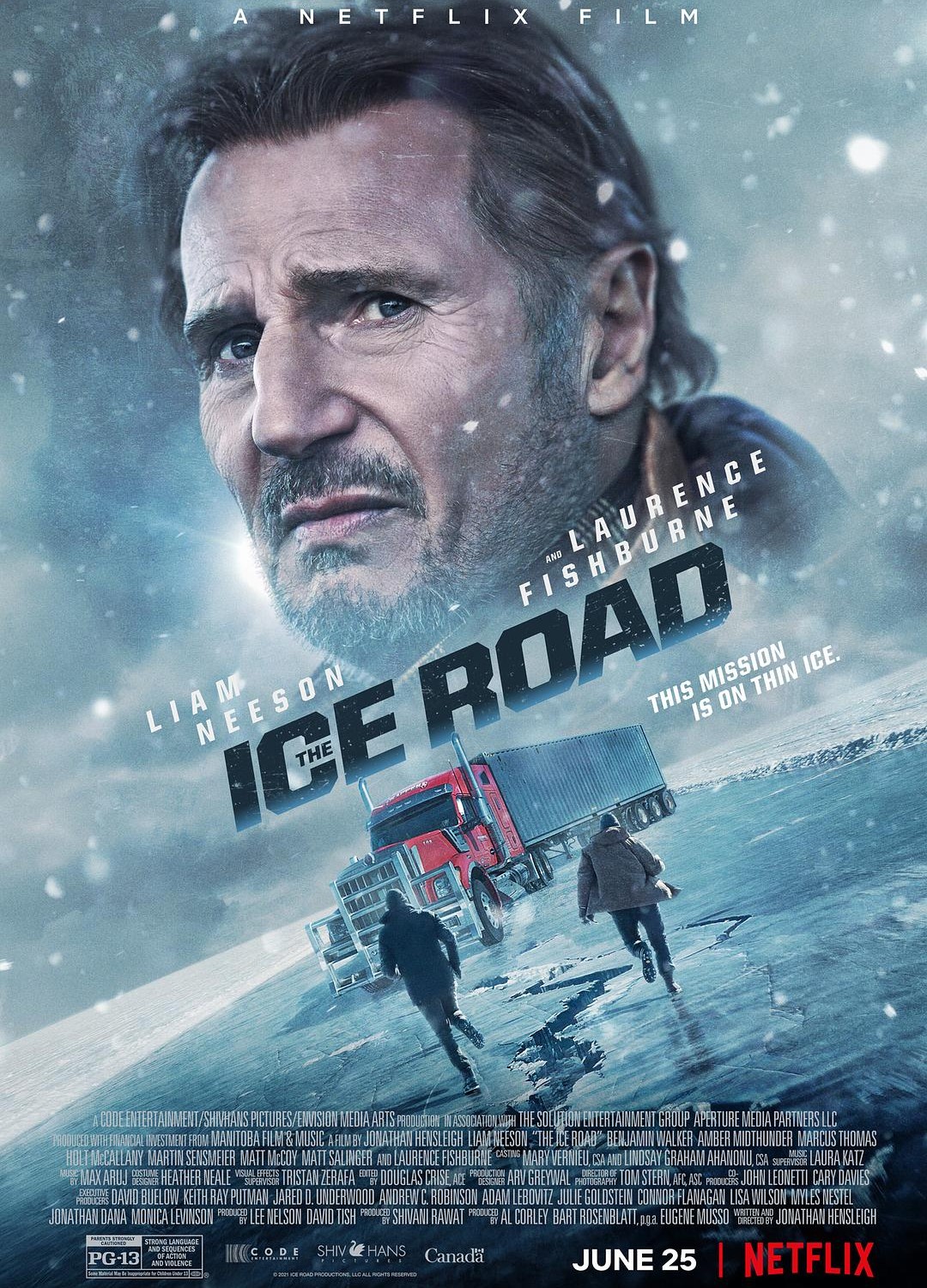 [极地冰劫(港) / 疾冻救援(台) / Red Ice/冰路营救 The Ice Road][2021][美国][剧情][英语]