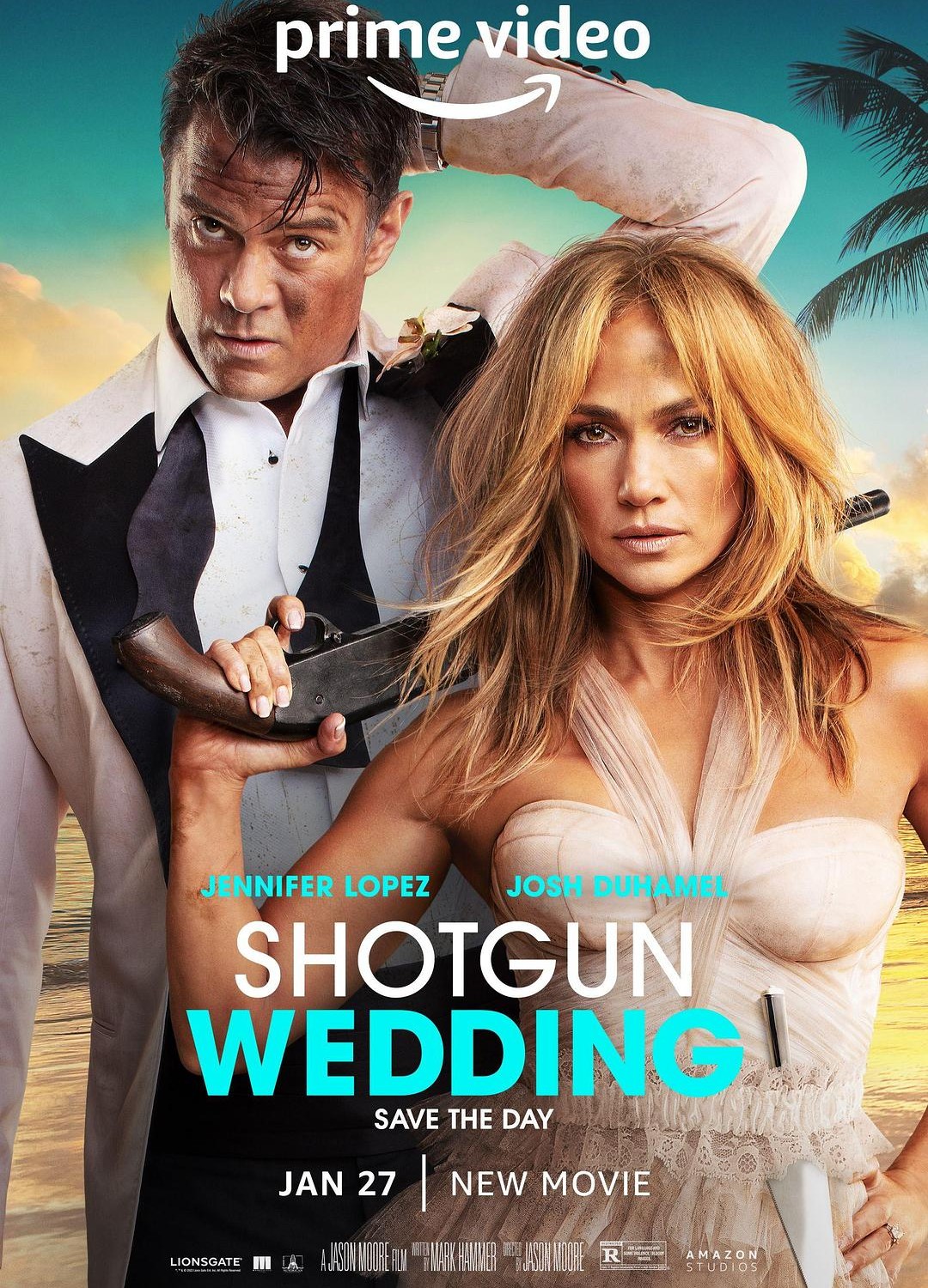 [劫婚大作战(台) / 黐GUN婚礼(港) / 奉子成婚 / 枪口下的婚礼/闪婚 Shotgun Wedding][2022][美国][喜剧][英语]