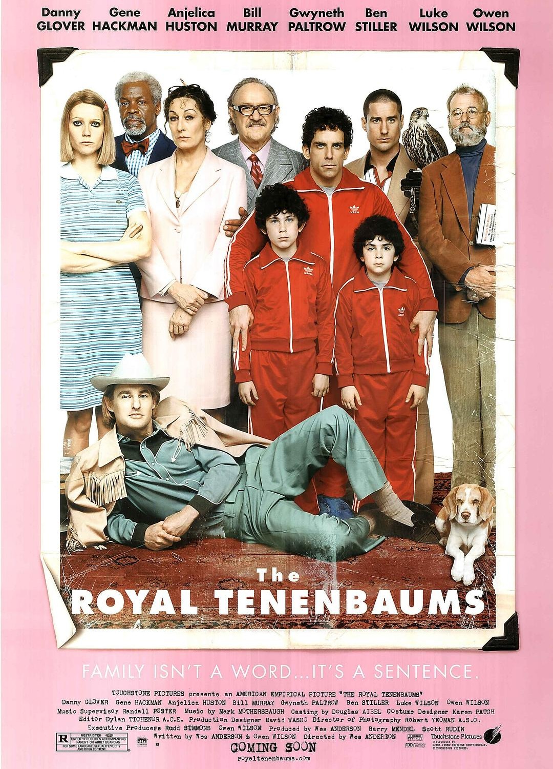 [癫才家族(港) / 特伦鲍姆一家/天才一族 The Royal Tenenbaums][2001][美国][剧情][英语]