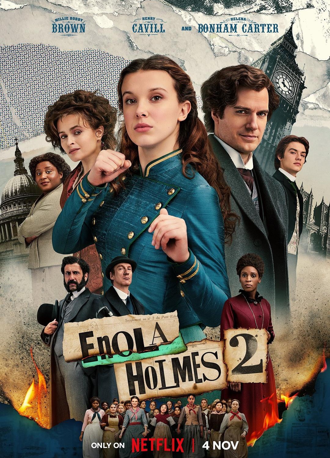 [福尔摩斯小姐：伦敦厄运 / 天才少女福尔摩斯2/福尔摩斯小姐2 Enola Holmes 2][2022][英国][剧情][英语]